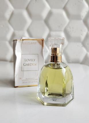 Женская туалетная вода от орифлейм lovely garden oriflame