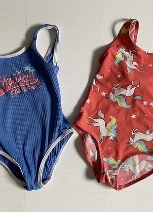 Купальники zara, размер 3-5 лет