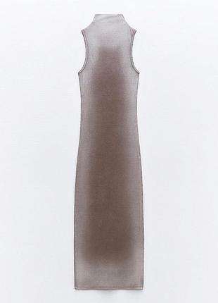 Нова сукня в рубчик zara 6