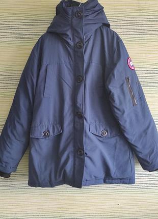 Canada goose чоловіча парка. зимовий чоловічий пуховик xl