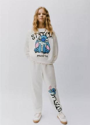Спортивний костюм для дівчинки zara 11-12 років 13-14 років lilo&stitch
