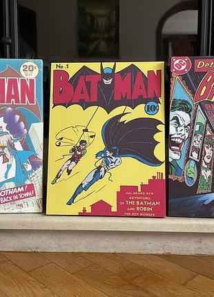 Набір постерів “batman retro comics” (3 шт.)