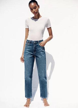 Джинси жіночі блакитні zara new