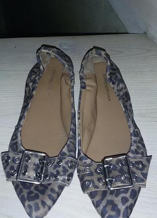 Copenhagen shoes(denmark)- замшевые балетки р.36 (23-23,2 см)