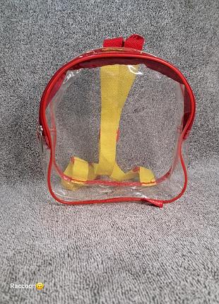 Дитячий рюкзак, прозорий рюкзак, fisher price