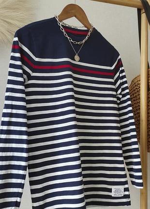 Лонгслів лонгслив новий в смужку