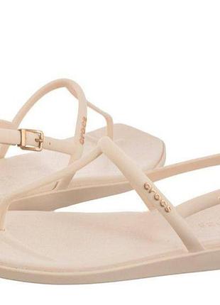 Crocs miami thong flip sandal оригинал сша w9 39-40 (25 cm) женские сандалии босоножки спортивные original