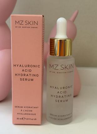 Зволожувальна сироватка для обличчя з гіалуроновою кислотою mz skin hyaluronic acid hydrating serum