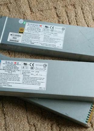 Блок питания 720w supermicro pws-721p-1r для серверов.