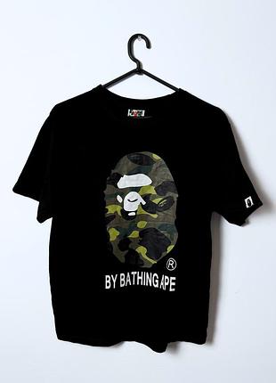 Футболка bape bathing ape t-shirt premium luxury стильна