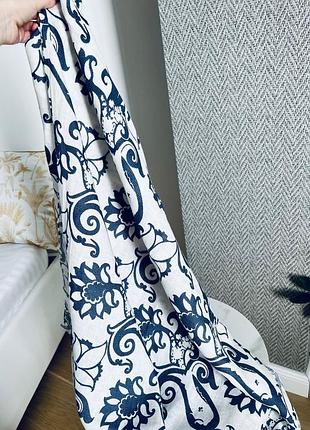 Etro оригінал made in italy 170 x70  нова дуже велика шаль шарф парео 100% льон