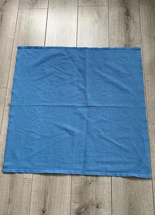 Тканина голубого кольору кусок тканини якісна плотна