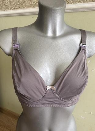 Шикарний, базовий, бюстгальтер, для годування, в бузковому кольорі, від бренду: h&m