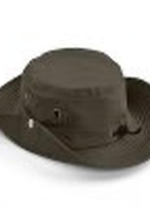 Панама кольору хакі з широкими полями2 фото