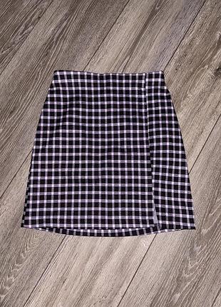 Спідниця в клітинку h&m