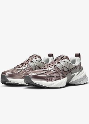 Кроссовки мужские nike v2k run brown fd0736-200 кросівки чоловічі