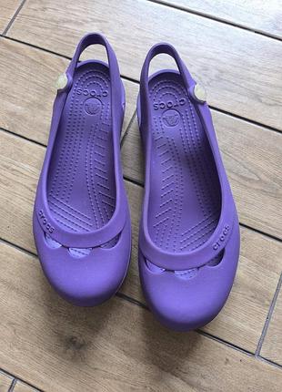 Балетки крокс crocs  w8 наш 38
