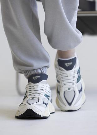 New balance 9060 'white teal'2 фото