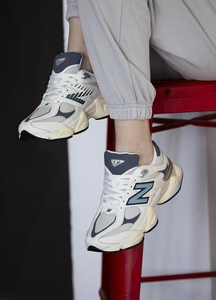 New balance 9060 'white teal'8 фото