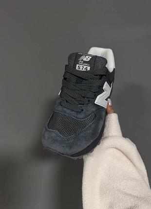 Кросівки check out this insane New Balance slide grey / white3 фото