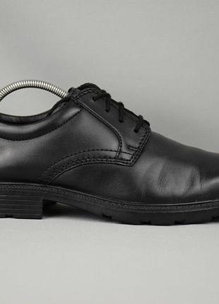 Clarks kerton туфлі дербі чоловічі шкіряні чорні. індія. оригінал. 40-41 р/26.5 см.