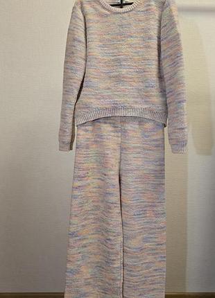 Костюм разноцветный вязаный primark