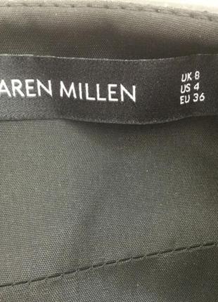 Karen millen юбка миди под кожу4 фото