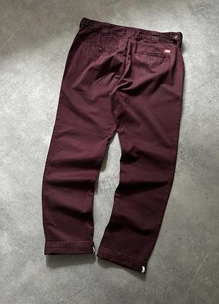 Dickies purple chino pants (чоловічі штани чіно дікес)