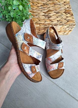 Новые босоножки натуральная кожа pavers 37-38