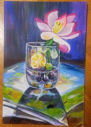 Картины ручной работы акриловыми красками.