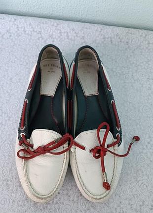Кожаные мокасины Tommy hilfiger