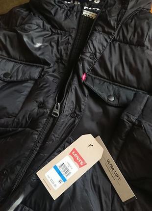 Брендова фірмова куртка пуховик levi's, оригінал із сша,нова з бірками,розмір 2-3xl.