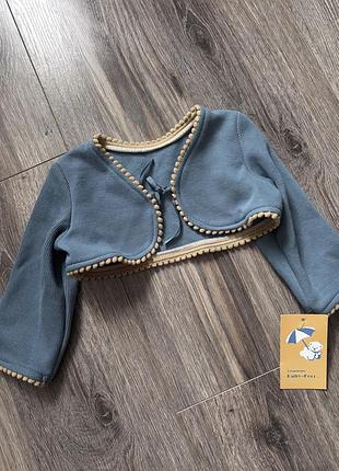 Болеро дитяче на дівчинку 12-18 місяців