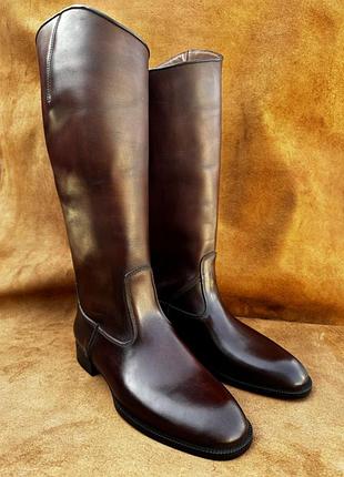 Чоловічі/жіночі чоботи з натуральної крокодилячої шкіри