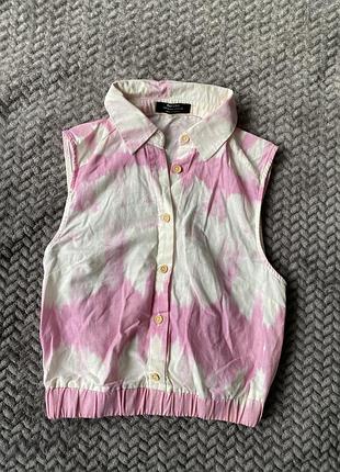 Сорочка без рукавів