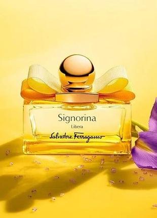 Ferragamo signorina libera парфюмированная вода (мини) 5 мл