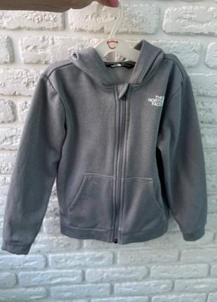 Кофта на флісі,капюшонка the north face р. 5 р.110 см