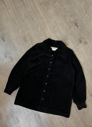 Saint laurent rive gauche ysl corduroy shirt вінтажна вельветова сорочка