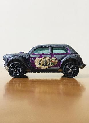 Колекційна іграшка машинка mini cooper s whizzwheels by corgi, 1976 рік, моделька автомобіля вінтаж