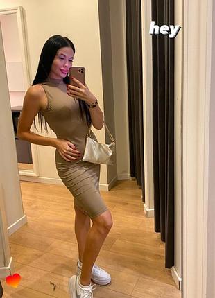 Сукня бежева shein