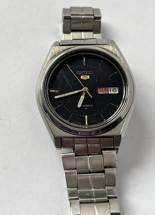 Часы seiko 5 ky 7009-876a, механика, автомат, нержавейка. на запчасти.