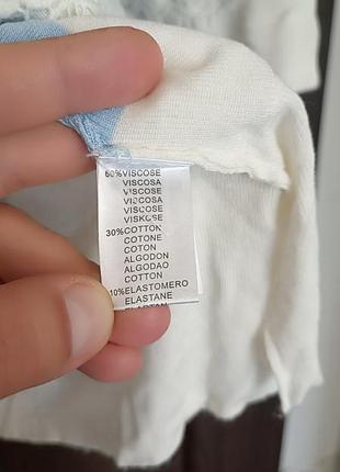 Кофта джемпер свитер с кружевами 6