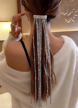 Заколка для волосся з стразами