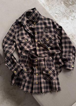 Костюм с юбкой премиум качества