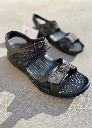 Мужские сандалии crocs river black crocs crocs crocs мужские сандалии crocs river black