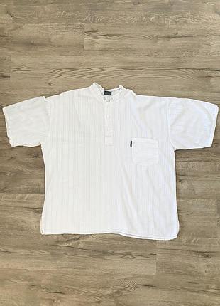 Біла сорочка в етничному стилі грандедка manos bratis