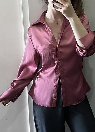 Сорочка zara рожева