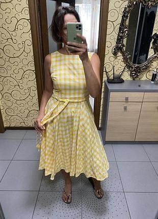 Платье миди🌺 состояние новой