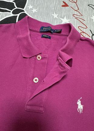 Футболка polo фуксія малинова обмін