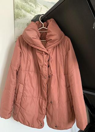 Куртка цвет пепел розы( пыльная роза)